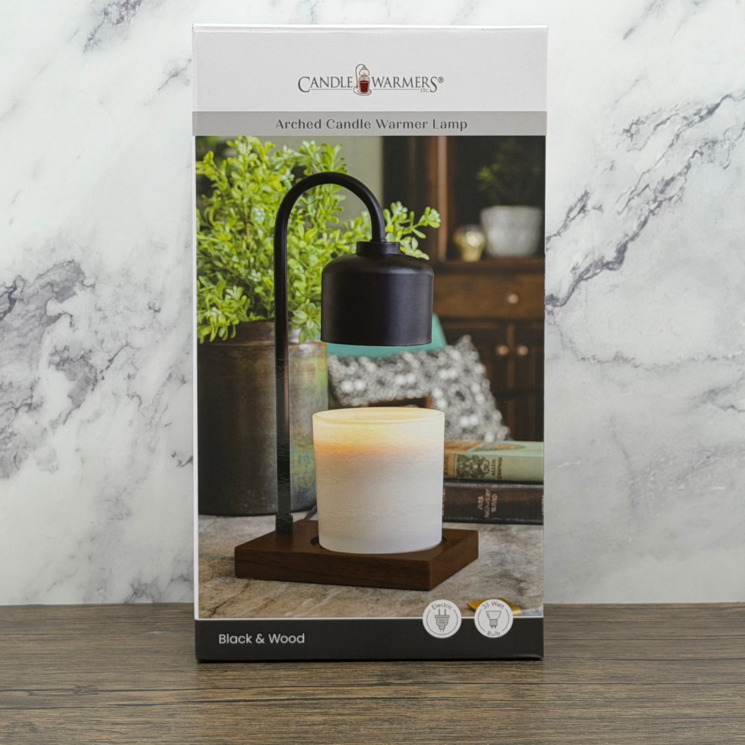Black Arched Candle Warmer - Corded