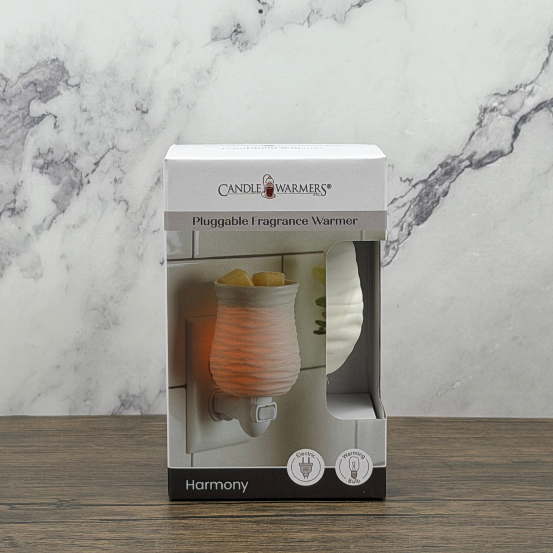 White Wavy Wax Melt Warmer - Plug-In