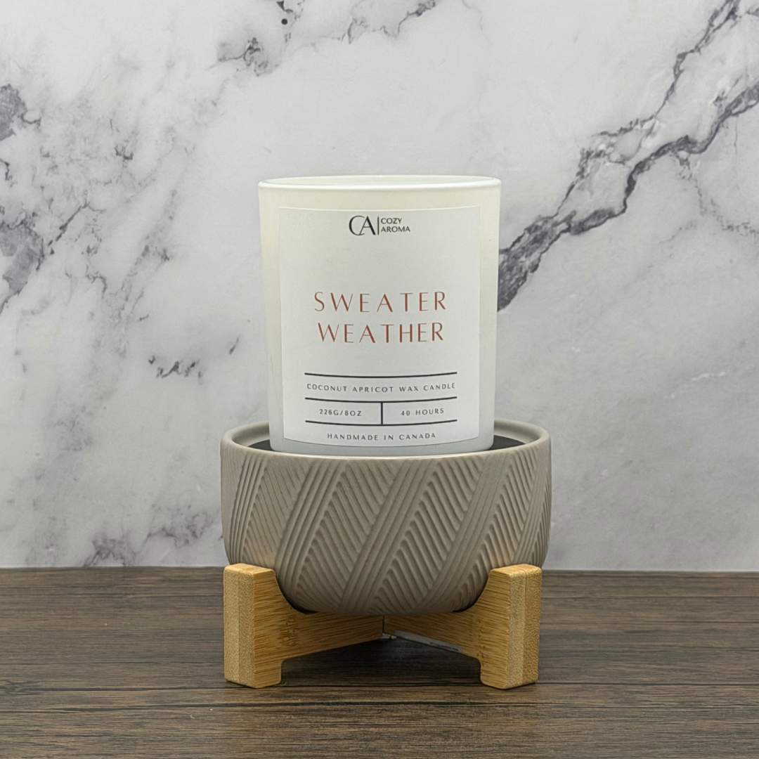 2-in-1 Grey Wax Melt/Candle Warmer - Corded