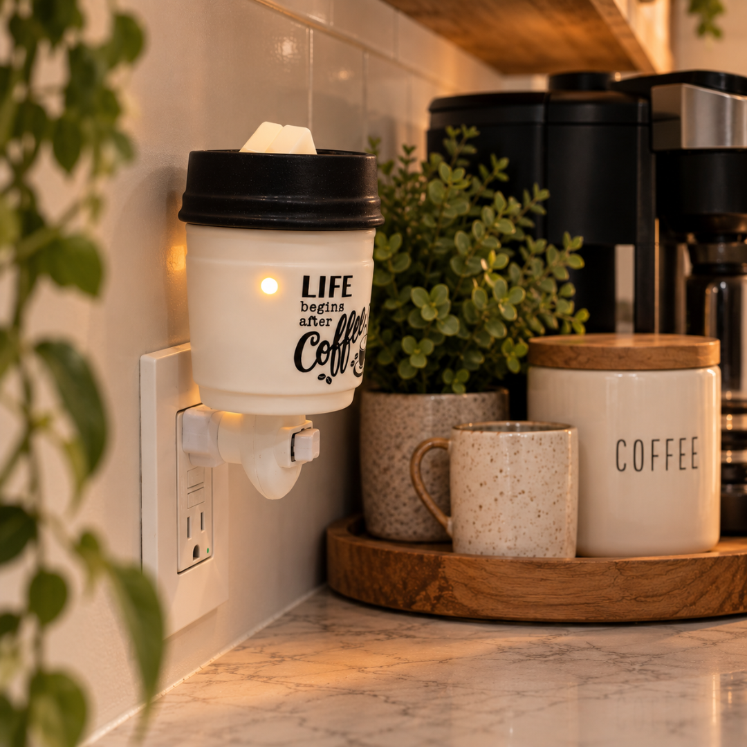 Coffee Cup Wax Melt Warmer - Plug-In
