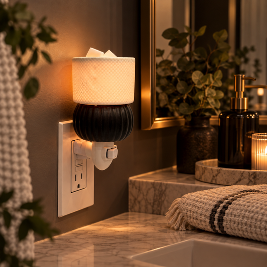 Black Lamp Wax Melt Warmer - Plug-In