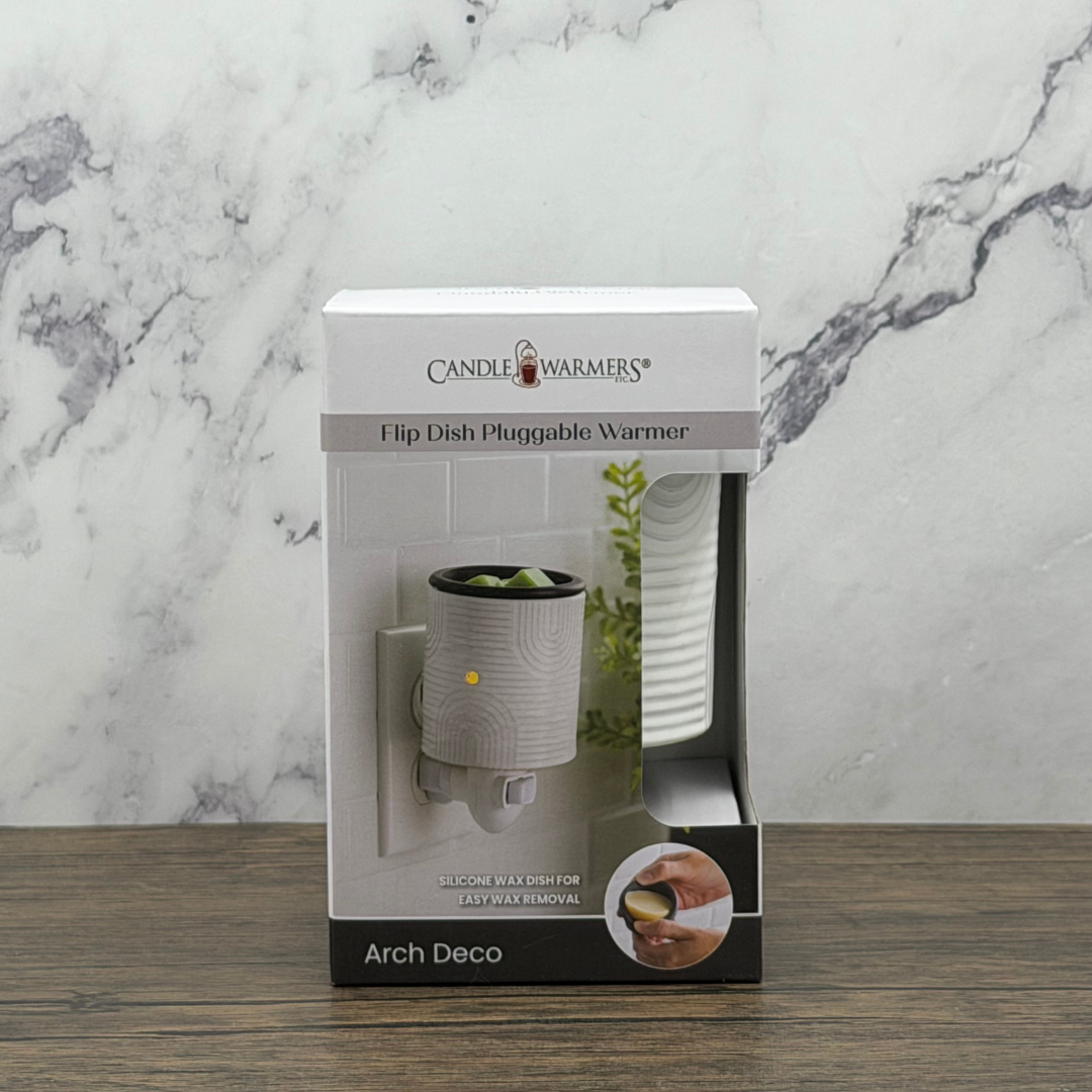 White Arch Deco Wax Melt Warmer - Plug-In