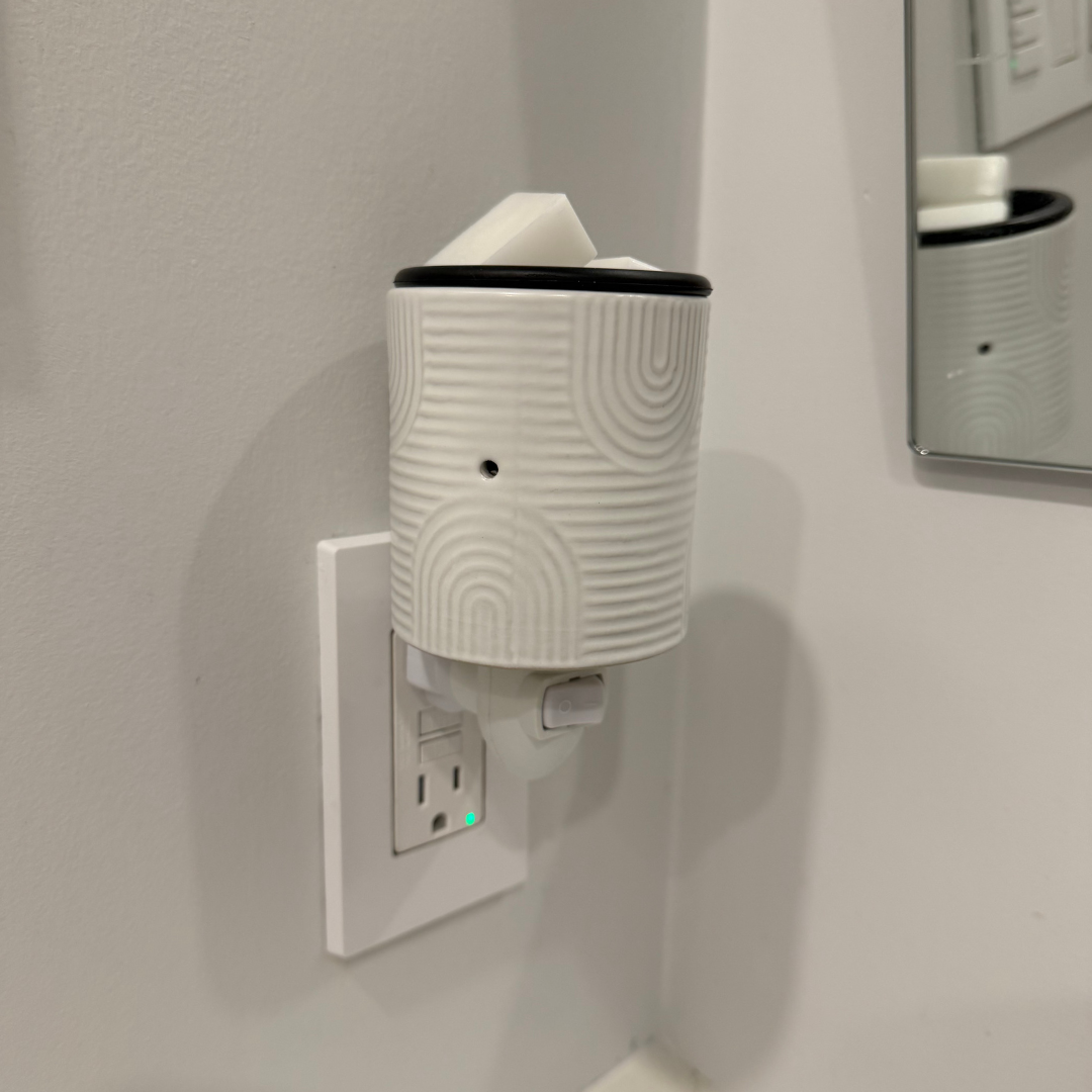 White Arch Deco Wax Melt Warmer - Plug-In